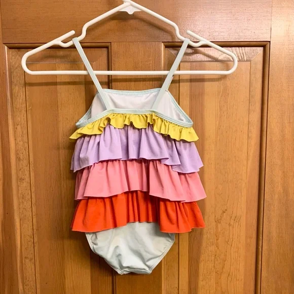 Tucker + Tate colorful ruffled Swimwear - Picture 2 of 4